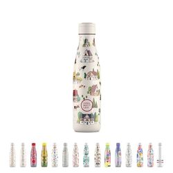 Cool Bottles - Stainless Steel Water Bottle, Thermal Bottle - 500ml, Cold 36 Hours and Hot Drinks 18 Hours, Finish with 3D Printing, BPA Free