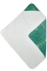 Meyco 517032 Badcape Fine Lines, Vert émeraude