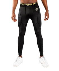 Venum Homme G-fit Pantalon de compression, Noir / Doré, XL EU