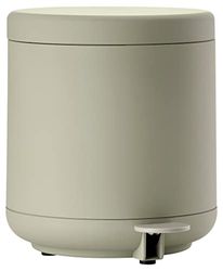 Zone Denmark Ume Poubelle de Salle de Bain, Poubelle cosmétique, Poubelle à pédale avec Couvercle pour la Salle de Bain, avec Seau intérieur Amovible et Soft-Close, diam. 19,5 cm, Hauteur 22 cm