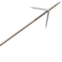Salvimar Captur 7,0 dubbele vleugels, arbaletstaaf, uniseks, volwassenen, gebruineerd, 140 cm