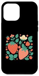 Carino & dolce Botanico Fruttato Fruttato Bacche Fragole Custodia per iPhone 12 Pro Max