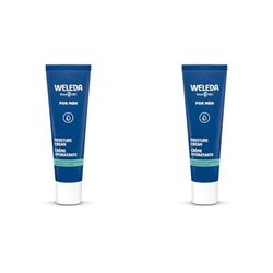 WELEDA - Crème Hydratante Homme - Tous Types de Peaux - Hydrate et Protège - Texture Légère - Tube 30 ml (Lot de 2)