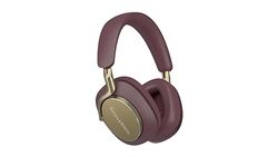 Bowers & Wilkins PX8 vlaggenschip ruisonderdrukking draadloze over-ear hoofdtelefoon met Bluetooth 5.0 en snel opladen, 30 uur afspelen met hoge resolutie en ingebouwde microfoon - Royal Burgundy