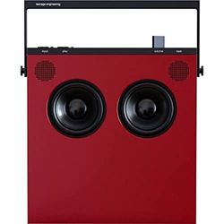 Teenage Engineering OB-4 Red EU – Magic Radio bärbar stereohögtalare med integrerad loopinspelare och bandtransport