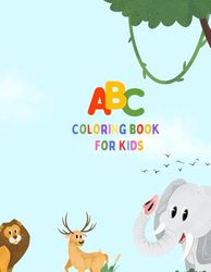 Alphabet coloring book for toddlers and preschoolers