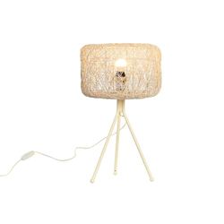 SOBREMESA LICHT METAL 33X33X50 BLANCO