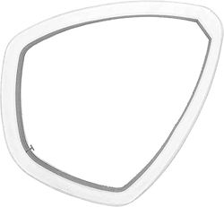 Cressi Lens Focus - Lente Graduata per Maschera Subacquea Focus, Trasparente, Adulto Unisex, - 6.0 DX/SX