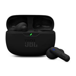 JBL Wave Beam 2 Auricolari Bluetooth True Wireless con Cancellazione del Rumore, 40 Ore di Autonomia, Suono Pure Bass, Smart Ambient, Connessione Multipoint, Design Chiuso a Stick, Nero