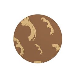 Questo Casa, Round Digital Printed Mouse Pad, Non-Slip Base, for Office and Home, Diameter:22cm