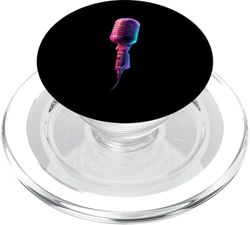 Micrófono | Cantante | Música Karaoke PopSockets PopGrip para MagSafe