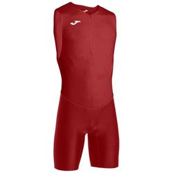 Joma - Jumpsuit för män - Triathlon, Röd röd, S
