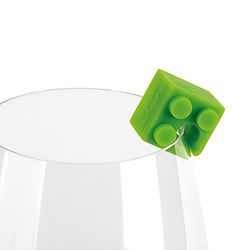 HVIN2207 Jata Marcadores de Copas de Vino y Vasos, 12 unidades, Fácil limpieza, Reutilizables Diseñado en España