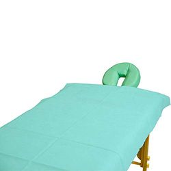 Teqler Wegwerplaken voor onderzoek, massagestoelen en massagebanken T-131042mint, 200 cm x 70 cm (verpakking van 100)