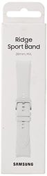 Samsung Watch Strap Sport Ridge Band - Official Samsung Watch Strap - 20mm - M/L - White