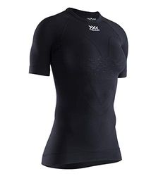 X-Bionic Camiseta M/C Energizer MK3 Round Neck Mujer Black Melange Talla XL Manga Corta