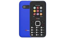 TTfone TT150 Celular Básico Libre con Bluetooth, Batería de Larga Duración, Dual SIM con Cámara y Juegos, Fácil de Usar, Robusto y Ligero (Azul, Cable USB)