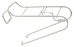 Cicli Bonin Unisex volwassen mand universele draai-bevestiging drager - wit, één maat