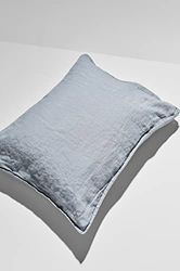 Pastill Frank Pillowcases, Lino, Blu, 60 x 50 cm