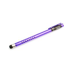 SYSTEM-S Stylus Touch Pen lápiz Capacitivo 10,5 cm, Color Lila