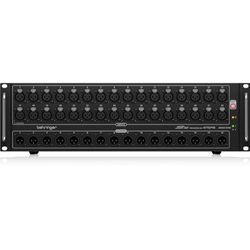 Behringer S32 I/O Box con 32 preamplificatori Midas controllabili a distanza, 16 uscite e rete AES50 con tecnologia Klark Teknik SuperMAC