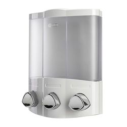 Croydex PA660722 Euro Distributeur de Savon Trio Blanc