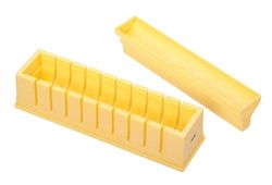 KitchenCraft Kit para fazer sushi ao estilo japonês, amarelo, 23 x 6 x 7 cm