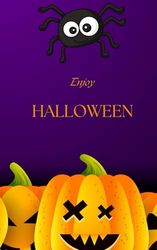 Enjoy Halloween: Spooky Colouring Book