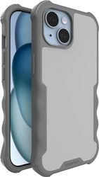 Smartish Custodia protettiva per iPhone 15 – Gripzilla compatibile con MagSafe [robusta e resistente] Heavy Duty blindata sottile cover con protezione contro le cadute – area grigia