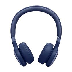 JBL Live 670NC Wireless On-Ear Headphones with Noise Cancelling Technology and up to 65 hours Battery Life, in Blue