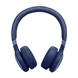 JBL Live 670NC Cuffie On-Ear Bluetooth Wireless, con Cancellazione Adattiva del Rumore, SmartAmbient, Personi-Fi 2.0, JBL Surround, Connessione Multipoint, fino a 65 Ore di Autonomia, Blu