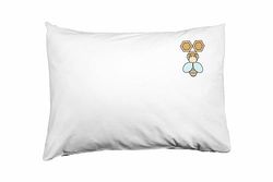 Bona Basics, Funda de cojín Decorativa, decoración del hogar, para sofá, cafetería, Tamaño: 50x35 cm, Color: Blanco