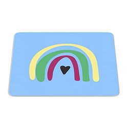 Bonamaison, Rectangle Pop Art Digital Printed Mouse Pad, Non-Slip Base, for Office and Home, Size: 22 x 18 cm