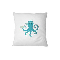 Questo Casa Funda de cojín Decorativa para decoración del hogar, sofá, cafetera, 45 x 45 cm, diseñada y Fabricada en Turquía