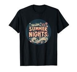 Noches de Verano con colores cálidos Camiseta