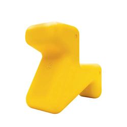 Alessi Doraff UNS07 Y - Assise pour Enfat Design en Polyéthylène, Jaune