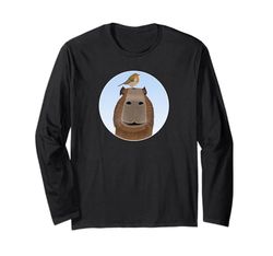 Petirrojo Capibara Pájaro Aves Biólogo Animal Ornitólogo Manga Larga