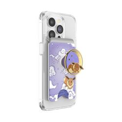 PopSockets PopWallet+ con un PopTop Swappable Integrato per Telefoni Cellulari e Tablet - Pokémon - Celestial Eevee