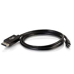 C2G 2m Mini DisplayPort to DisplayPort Adapter Cable M/M - Black