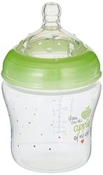Little Moments – vattenflaska – grön – långsam drickvätska – 180 ml – 0 m+