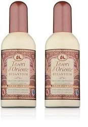 Tesori d'Oriente - Profumo Aromatico Byzantium, dalla Fragranza Calda e Avvolgente, Note di Cannella, Mandorla, Vaniglia e Muschio Bianco, 100ml (Confezione da 2)