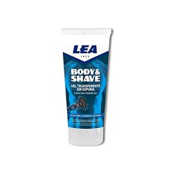 LEA Gel di Afeitar Body Shave 175 ml Occhiali, Multicolored, Taglia Unica Donna