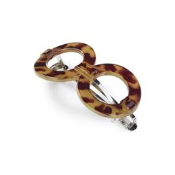 Manicare Hair Clasp, Tortoiseshell, Snag Free, Non-Slip Hair Grip, Metal Hair Barrette, Hair Accessories, Beauty Accessory, Hair Slides For Sectioning, Decorating And Holding Back Hair