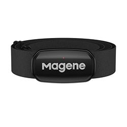 Magene H303 Hartslagmeter Borstband HRM Fitness Tracker IP67 Waterdicht Ondersteuning Bluetooth 4.2 en ANT+, Compatibel Wahoo, Zwift, Strava, Elite HRV