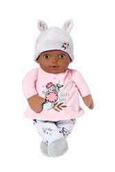 Baby Annabell Sweetie For Babies 706435-30cm Doll with Super Soft Fabric Body & Rattle for New-born and Infants - Includes Built-in Rattle - Hand Washable - Suitable from Birth, Multicolor