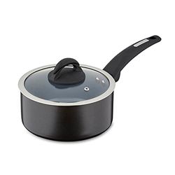 Tower T80357 Cerasure 18cm Saucepan with Non-Stick Coating, Suitable for all Hob Types, Graphite