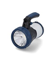 Cartrend 10286 Projecteur de Poche à LED jusqu'à 350 lumens avec Batterie Rechargeable, Lampe à Main avec 2 Niveaux de luminosité Câble USB pour Urgence Camping