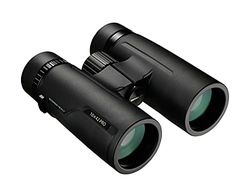 Olympus Binóculos 10 x 42 PRO, visão natural, clara e luminosa, robustos, impermeáveis, finos, design simples - para viagens, caminhadas, desportos e observação a curta distância