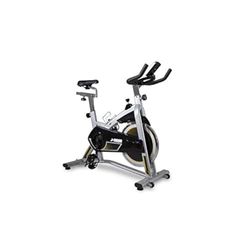 BH Fitness MKT J Vélo de Spinning Mixte Adulte, Gris Argenté