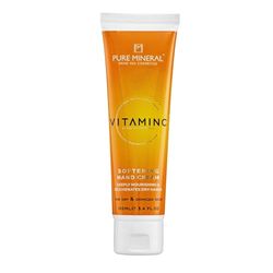 Pure Mineral - Nourishing Hand Cream with Vitamin C - Dead Sea Minerals, Deep Hydration, Dry Skin Protection - Silicone-Free, Sulfate-Free, Paraben-Free - 100ml